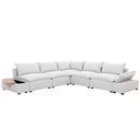 SOFA TELA MODULAR SS0543# (4)SS0543DF66N+ (1)SS0543DF61R+ (1) SW0543DF61N+ (1) SC0543DF61N# BLANCO C180# 7 PIEZAS