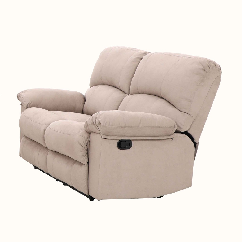 SOFA RECLINABLE TELA R9927A52DM# 2PUESTOS# MOCA-C559