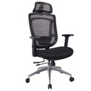 SILLA OFICINA M-57H# RESP/MALLA EST/ALUMINIO