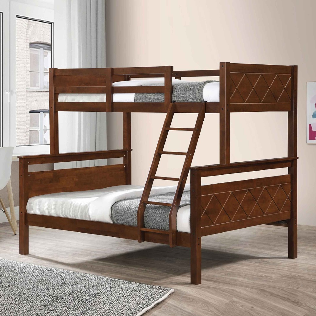 CAMAROTE TWIN/FULL MADERA AF PINEY# 1.00/1.37X1.90M MAS DIRTY OAK#  4CJ