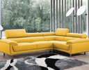 SOFA TELA L* LY8904# WZ2317-5# YELLOW# 2S+CR+1S 3PZ