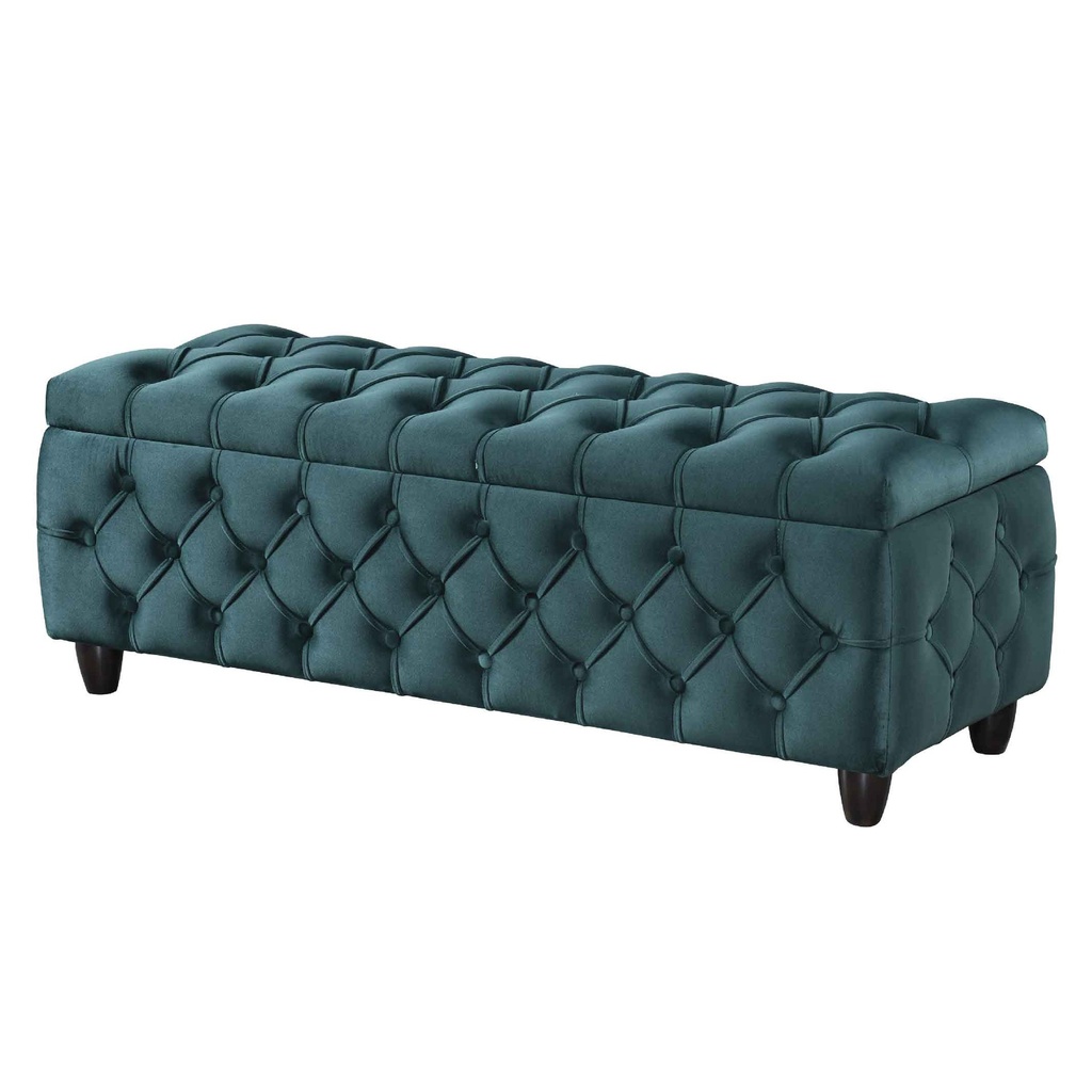 PIECERO TELA BBT3213# KSTORAGE YHV#26# VERDE 119X45X42CM CON BAUL