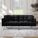 SOFA CAMA TELA 106G# (2302#) CON 2 COJINES# 2CJ