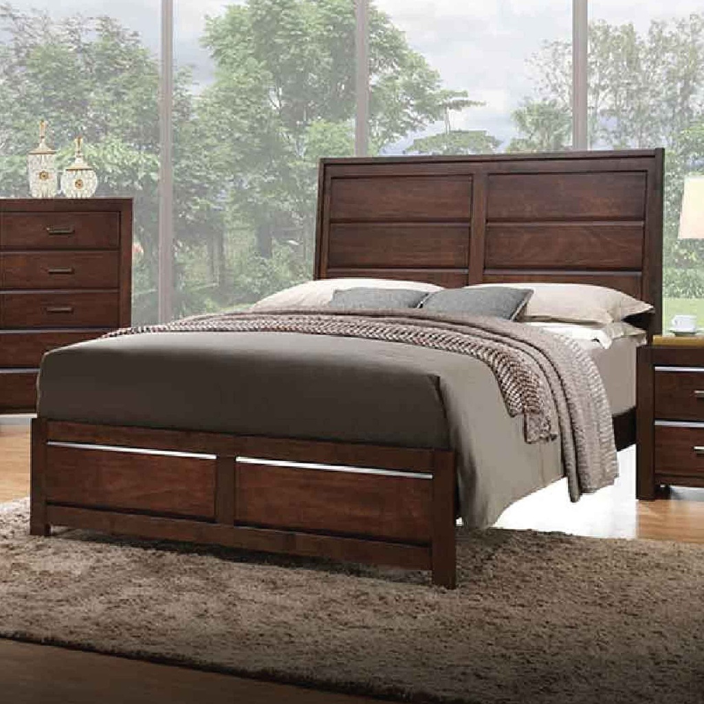 CAMA QUEEN 1.53X2.03M FBQHFK-061# +SOMIER 36CM 5PZ