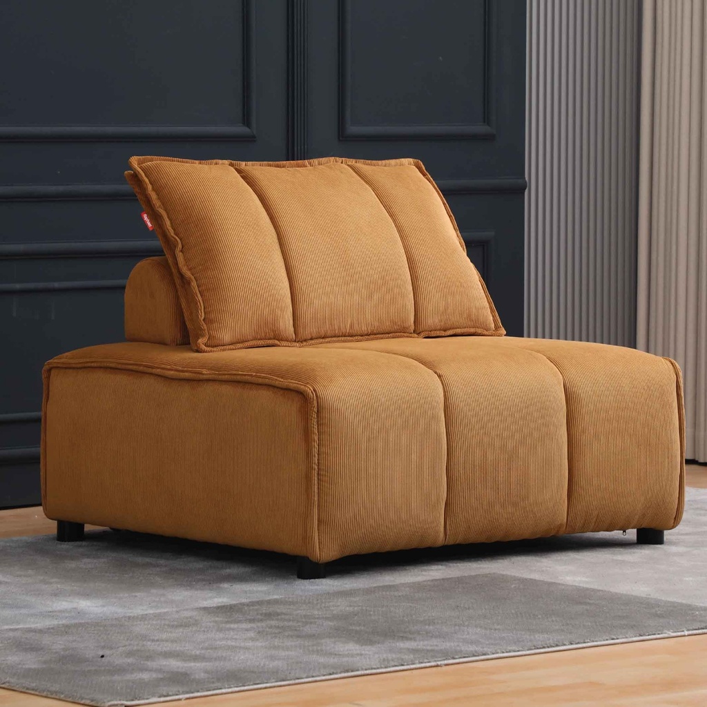 SOFA TELA SS3445AF66N# D516# 1PUESTO AMARILLO