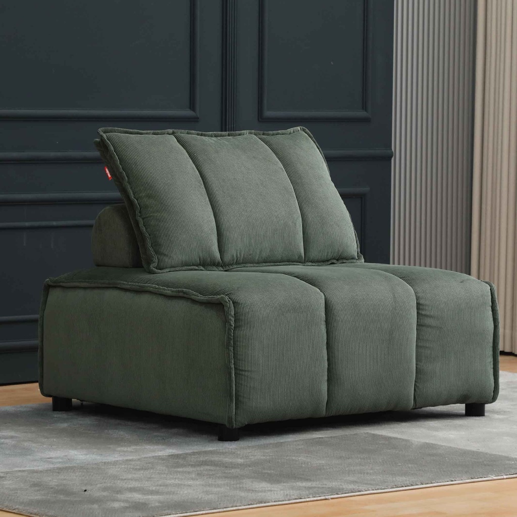 SOFA TELA SS3445AF66N# 1PUESTO VERDE