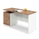 ESCRITORIO P/OFICINA 18B1203L# 120X60X76CM# COLOR TP-304#BLANCO