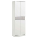 ZAPATERA SC85# ROMY 2D8T# MELAMINE WHITE 61X35X180CM