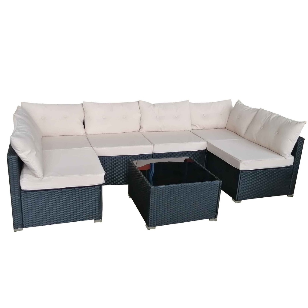 MIMBRE SOFA L* GC-51163-SRP-R/SRP-L + GC-51164-SRP + GT-11165 #COLOR F876# 2 CJ