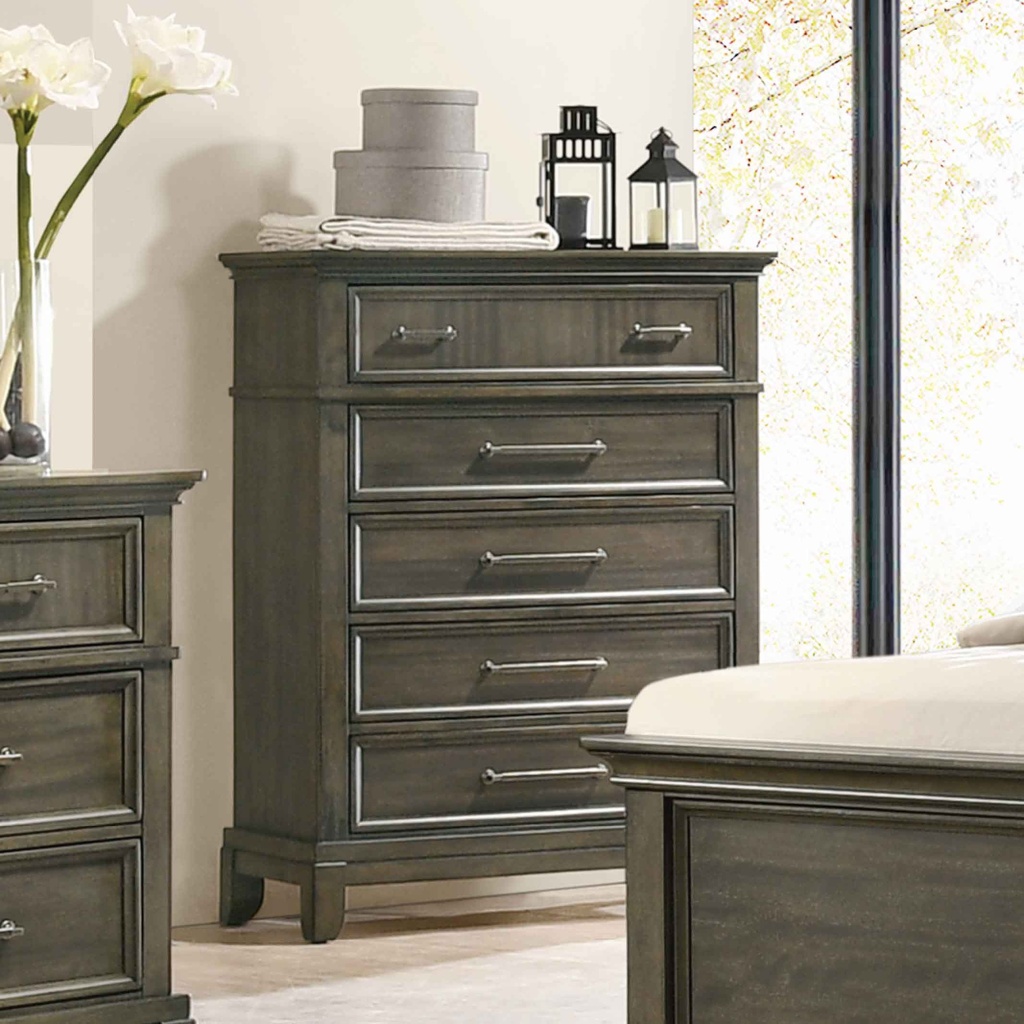 GAVETERO FBCHTA-0319A# LINDEX# SLGREY# 95X45X125CMS 5GV