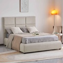 CAMA FULL 1.37X1.93M ML1616# TELA (Beige UF860-1B)#