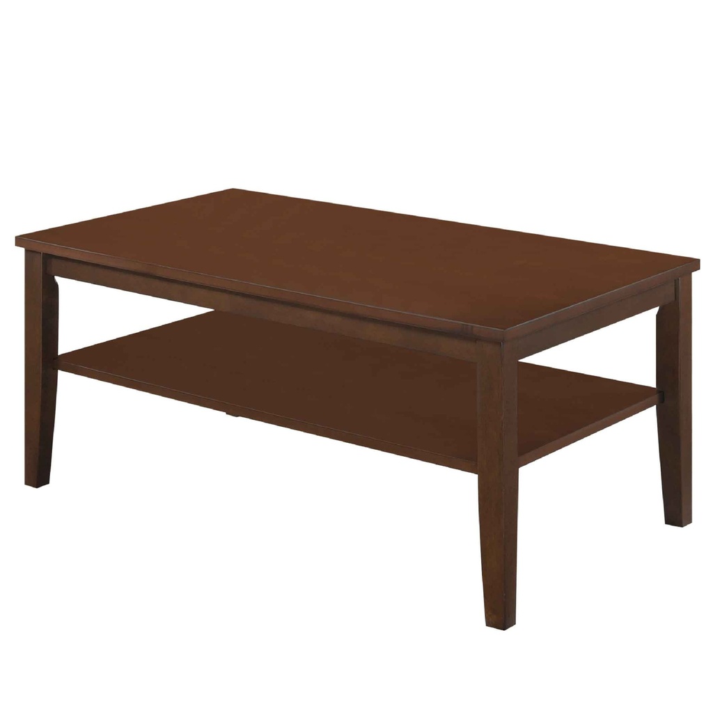 MESITA DE CENTRO RECT AC3930COFF# COLOR 71807 NEW HL WALNUT# 100X60X45CM