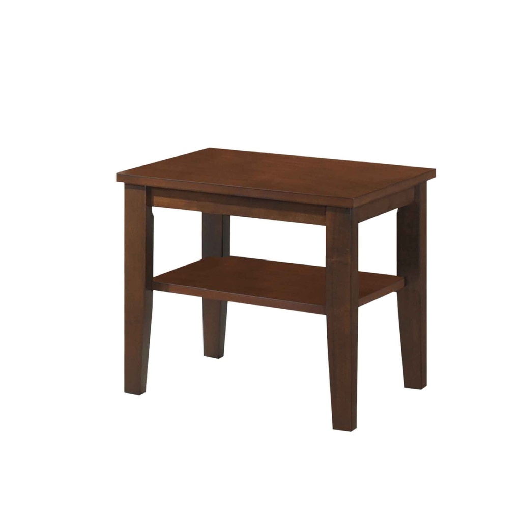 MESITA ESQUINERA AC3930END # COLOR 71807 NE4W HL WALNUT# CUADRADA 45x44CM 