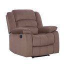 SOFA RECLINABLE TELA RR5028AF51D# CHOCOLATE D129# 1PUESTO
