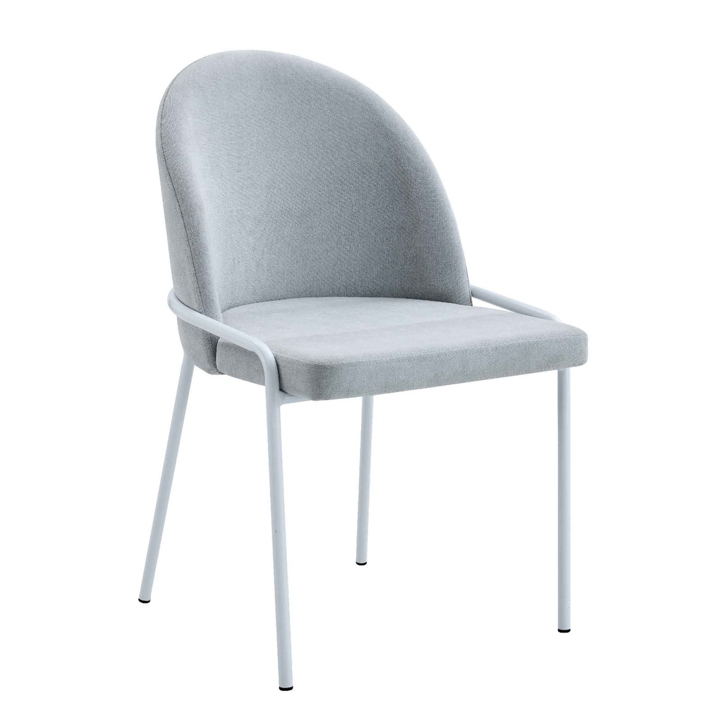 SILLA DE COMEDOR C-1037# COLOR MA-8521 GRIS# 