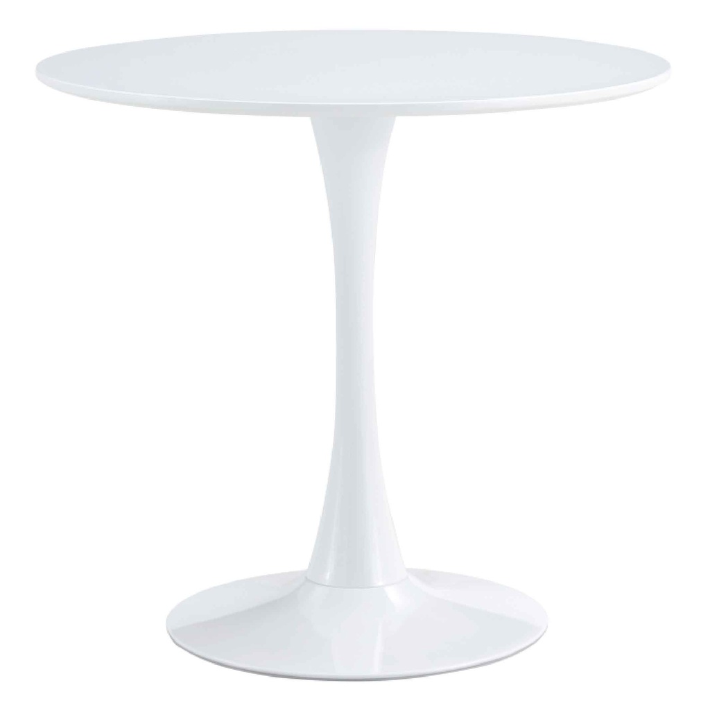 MESA REDONDA MT-03# BLANCO 80X80X73CM 