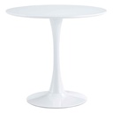 MESA REDONDA MT-03# BLANCO 80X80X73CM 