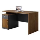 ESCRITORIO P/OFICINA M655L# TP-904+GREY  140X60X76CM