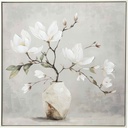 CUADRO J2-P6300N-1# 80X80CM MARCO GB056-864 BLANCO# 