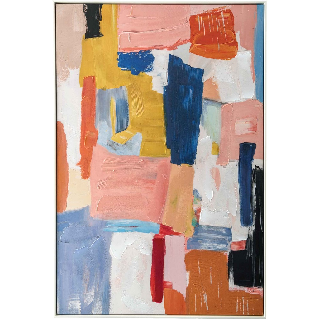 CUADRO K-P32813-4C# 120X80CM MARCO GB056-864# BLANCO