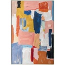 CUADRO K-P32813-4C# 120X80CM MARCO GB056-864# BLANCO