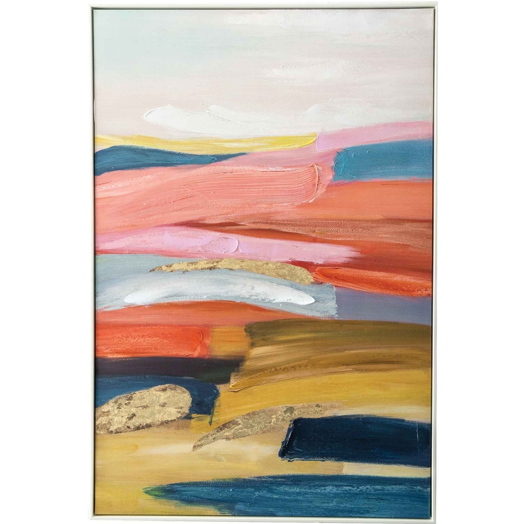 CUADRO G-P32798-3C# 120X80CM MARCO GB056-864# BLANCO