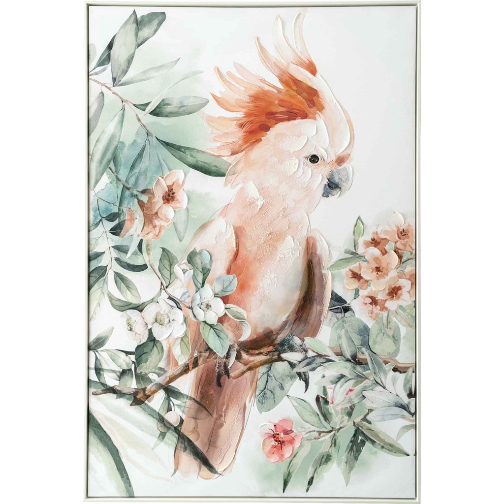 CUADRO V-P55011N-1# 120X80CM MARCO GB056-864# BLANCO