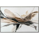 CUADRO K-P5469N-2C# 120X80CM MARCO GB056-303# NEGRO/PLATEADO