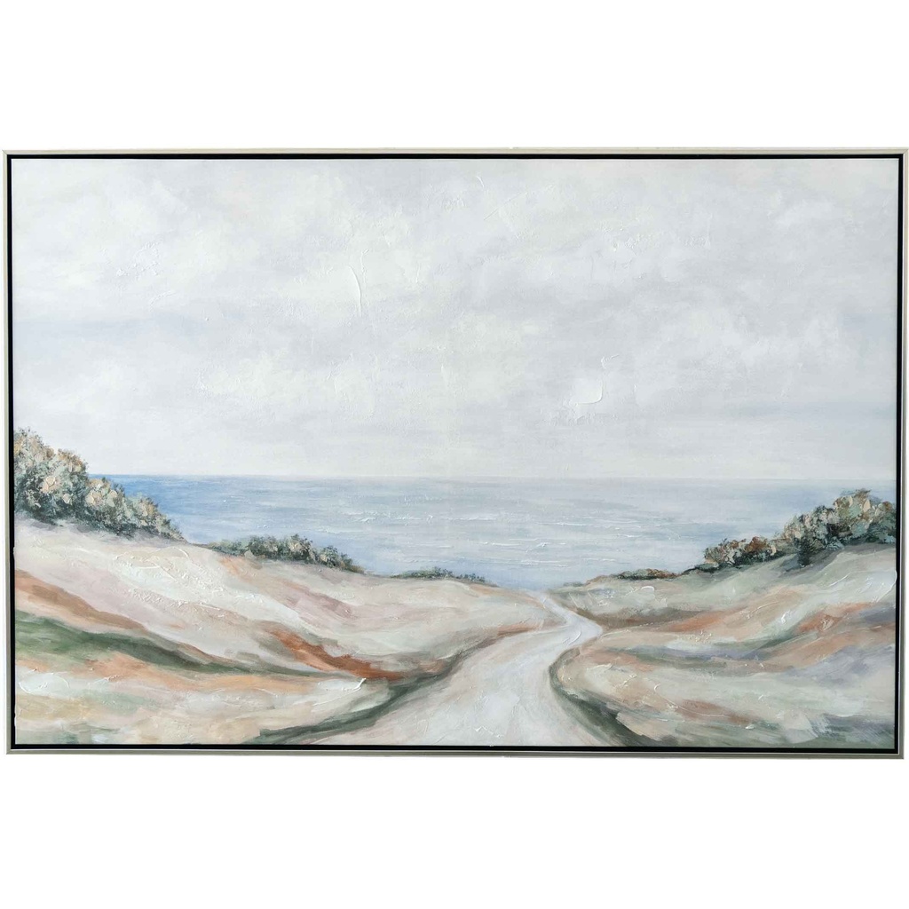 CUADRO D-P31268-1# 120X80CM MARCO GB056-303 NEGRO/PLATEADO#