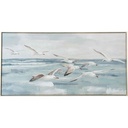 CUADRO X2-P7779N-1# 140X70CM MARCO GB056-2312# COLOR MADERA