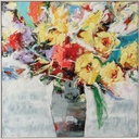 CUADRO W-19799-1# 150X150CM MARCO GB058-864# BLANCO