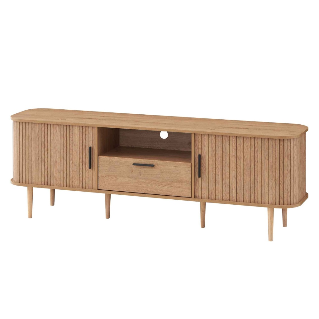 GABINETE P/TV YUMA-TV 1800# JS 23003-OAK 3D# 180X40X60CM