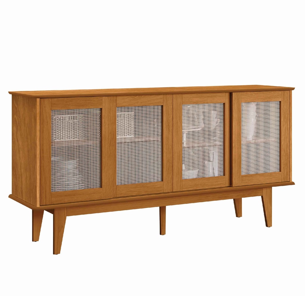 BUFETERO DETROIT# 1284# NATURE 4PUERTAS 163X42X83CM