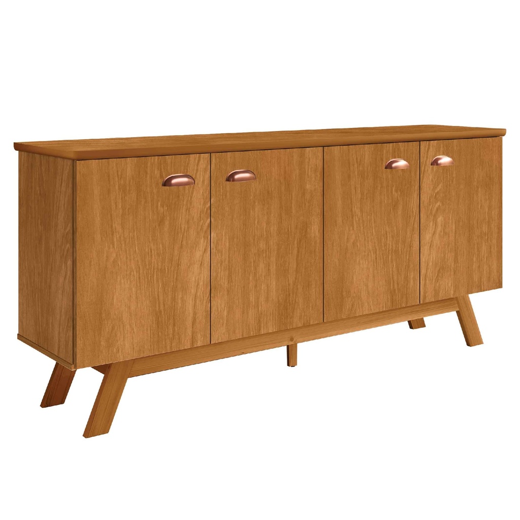 BUFETERO ATLANTA# 1225# NATURE 4PUERTAS 164X41X77CM