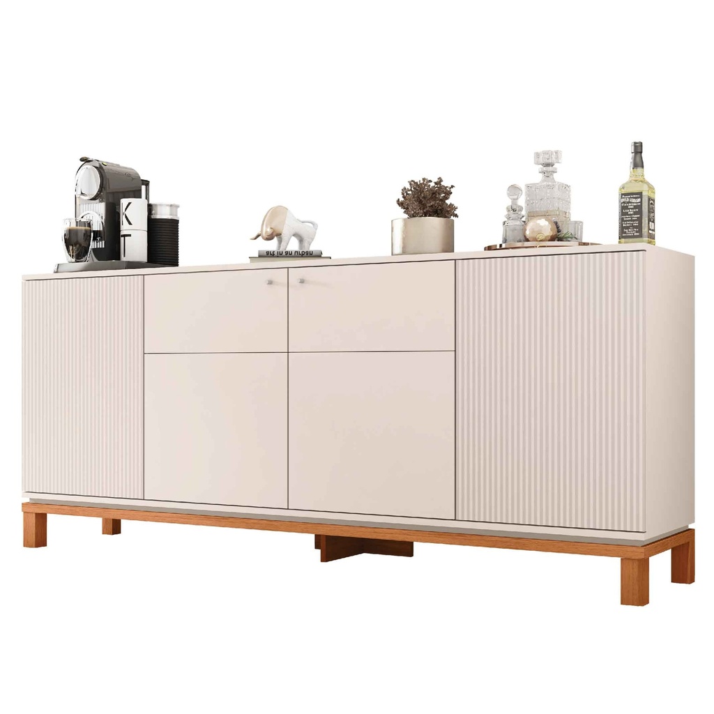 BUFETERO MONDRIAN# OFF-WHITE MR/FREIJO# 179X37X77CM