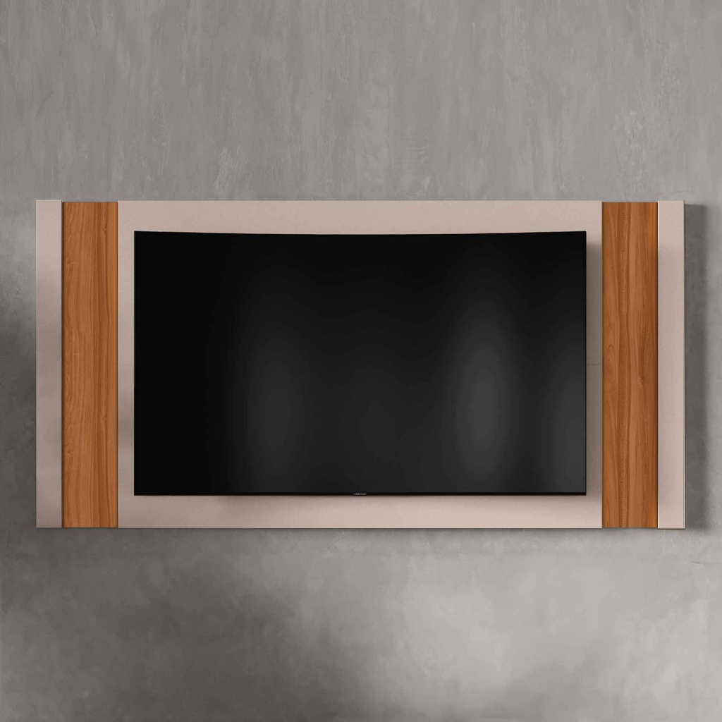 PANEL P/TV EXTENSIVO REAL# 4004042# 766# GRIGIO FOSCO/CINAMOMO MEL# 150/180X90CM 