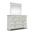 PEINADORA OYESTER BAY# CF441# C/ESPEJO VINTAGE WHITHE SYN-90923 9GV