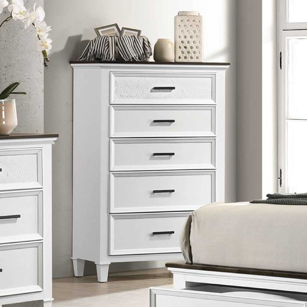 GAVETERO B6511-W-4# 5GV BLANCA