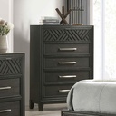 GAVETERO B125-4# 5GV CHARCOAL