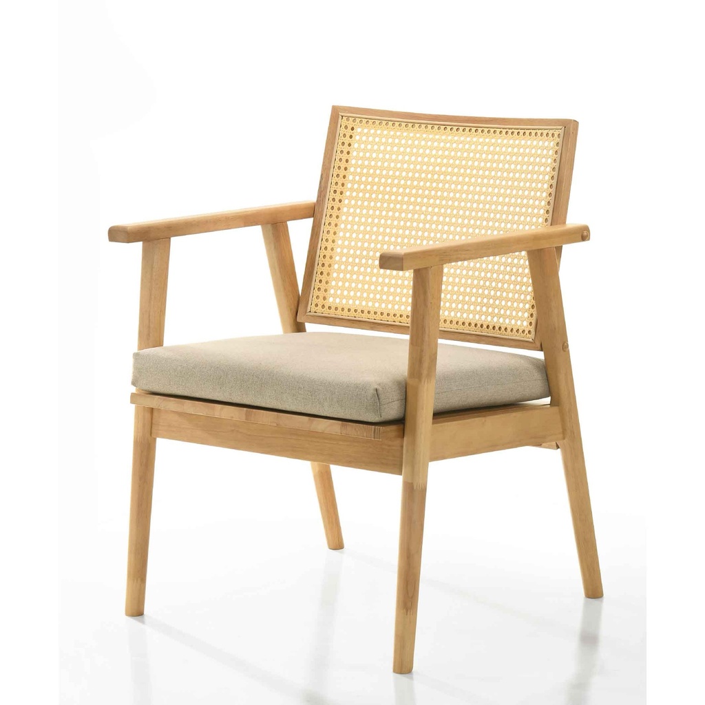 SILLA POLTRONA BW23-02C# COLOR ROSEVE NATURAL 11074# 