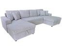 SOFA CAMA TELA L* CZS0025CA-SKD# CLEOP+2P+CLEOP SH45508-1# BEIGE C/ ALMACENAJE
