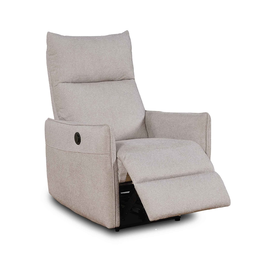 SOFA RECLINABLE TELA ELECTRICO YB2527# 1 PUESTO