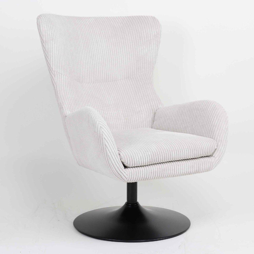 SILLA POLTRONA QH-8371KC# BASE NEGRA