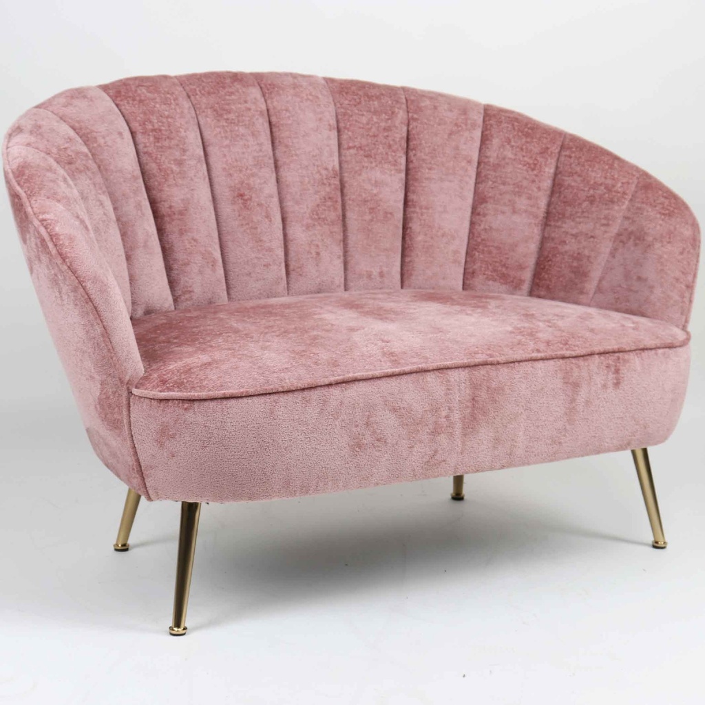 SILLA POLTRONA QH-8949-2# SYMPHONY07 ROSE# PATAS GOLDEN