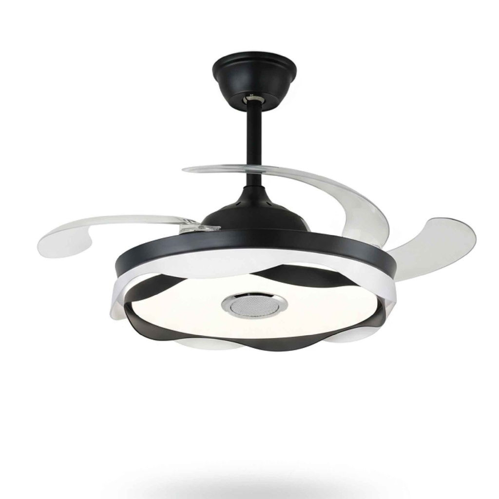 ABANICO DE TECHO CON LAMPARA 5085# LED BLUETOOTH ​