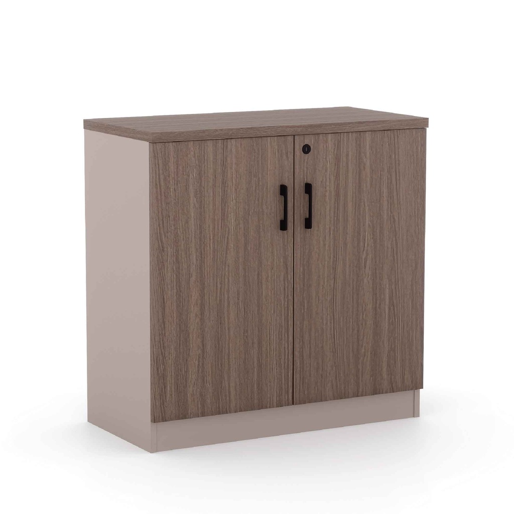 CREDENZA CF804# HU OAK+GREY 2025# 80X40X80CM