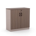 CREDENZA CF804# HU OAK+GREY 2025# 80X40X80CM