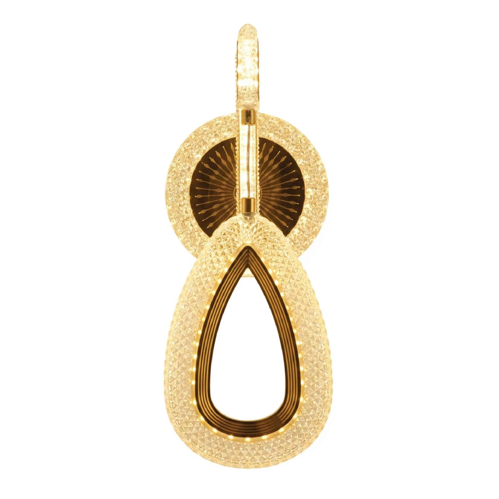 LAMPARA DE PARED 3148-1# WW+WH# METAL LED