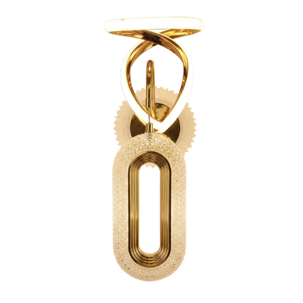 LAMPARA DE PARED 3104-1# WW+WH# METAL LED