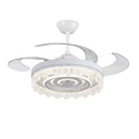 ABANICO DE TECHO CON LAMPARA 9116# LED BLUETOOTH